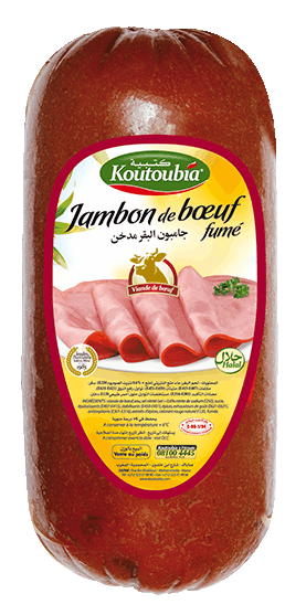 Jambon de boeuf fumé