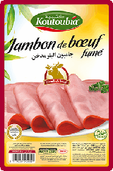 Jambon de boeuf fumé