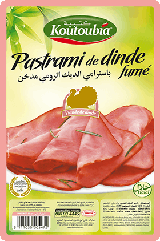 Pastrami de dinde fumé