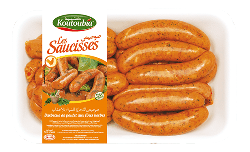 Saucisses barbecue de poulet aux fines herbes